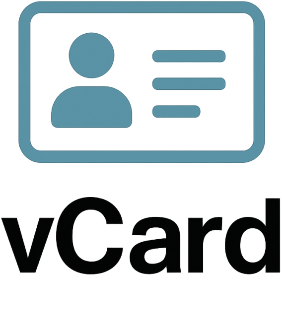 vCard logo.